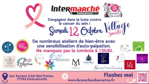 Univers Styl sera présent à Intermarché Emerainville pour Octobre Rose